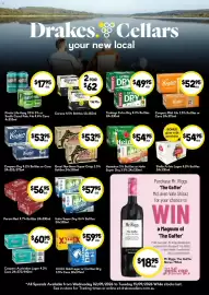 Drakes catalogue Page 1: Great Northern Super Crisp €53,95, Hahn Super Dry €57,95