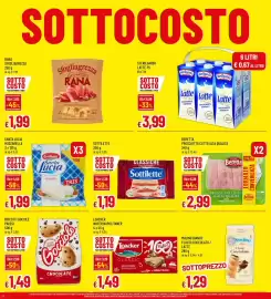 Volantino Famila Superstore Pagina 2: Santa lucia Mozzarella €1,99, Sottilette classiche €1,19