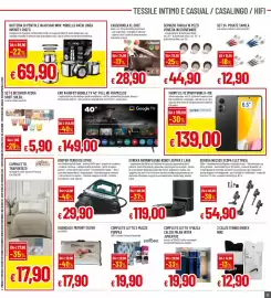 Volantino Famila Superstore Pagina 23: Casseruola xl chef Zanetti €28,90, Eureka robot aspira e lava €119,00