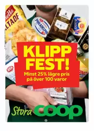 Stora Coop reklamblad vecka 37 Sida 1