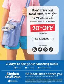 Kitchen Stuff Plus flyer Page 16