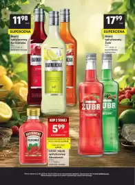 Delikatesy Centrum gazetka Strona 13: Napój spirytusowy Żubr €17,99, Napój spirytusowy Barmińska €11,98