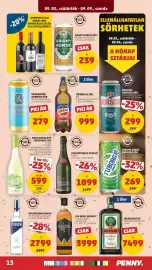 PENNY akciós újság hét 36 Oldal 13: Szovjetszkoje pezsgő €1.099,00, Joe Rebel Whisky €3.999,00