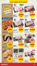 PENNY akciós újság hét 36 Oldal 4: Briós €89,00, Pizzás Suli Perec €229,00