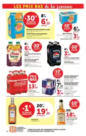 Catalogue Super U page 20: Coca-Cola €13,07, Oasis Boisson aux fruits tropical €6,13