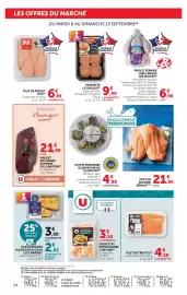 Catalogue Super U page 24: Le Gaulois Paupiette €9,49, Cite Marine Filet d'eglefin €2,62