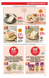 Catalogue Super U page 25: Pochat & fils Abondance AOP La Pointe Percée €17,99, BEAUFORT AOP €23,99