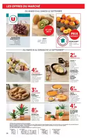 Catalogue Super U page 26: MACARONS €4,59, TUILES €2,99
