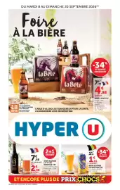 Catalogue Hyper U | Foire à la bière page 1: LaBête €4,88, Goudale Bière blonde €2,50