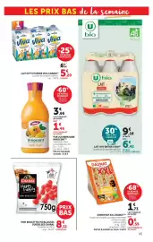 Catalogue U Express page 13: CHARAL MINI BOULETTES €8,11, DAUNAT SANDWICH XXL €1,73
