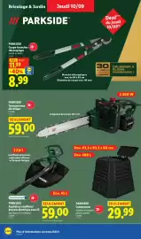 Catalogue Lidl | Du 10/09 au 16/09 Les promos de la semaine page 34