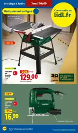 Catalogue Lidl | Du 10/09 au 16/09 Les promos de la semaine page 6
