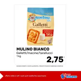 Volantino Iper Tosano settimana 36 Pagina 5: Mulino Bianco Galletti €2,75
