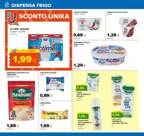 Volantino Tigre Pagina 10: Yogurt Vipiteno intero cocco €0,69, Leerdammer Original €1,69