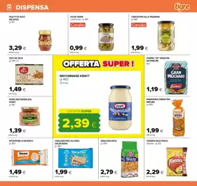 Volantino Tigre Pagina 13: Mayonnaise Kraft €2,39, Arachidi Pata Sfizzy €2,79