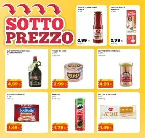 Volantino Tigre Pagina 2: Olio extra vergine di oliva di nonno peppino Coppini €4,99, Filetti di tonno Asdomar €4,99
