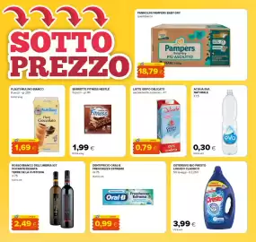 Volantino Tigre Pagina 3: Flauti Cioccolato Mulino Bianco €1,69, Latte Grifo Delicato €0,79