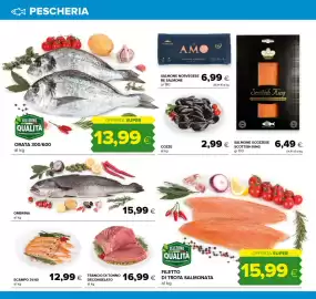 Volantino Tigre Pagina 8: Orata Selezione Qualità €13,99, Filetto di trota salmonata €15,99