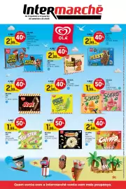 Folheto Intermarché | Monofolha Unilever Página 1: Solero Exotic €1,99, Gelado Olá Twister Mini Ananás €1,99