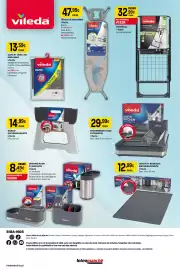 Folheto Intermarché | Monofolha Vileda Página 2: Banco antiderrapante vileda €14,99, Capa p/tábua de engomar vileda €13,59