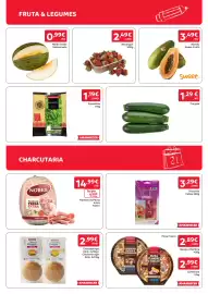 Folheto Amanhecer semana 36 Página 2: Melão Verde Selecionado €0,99, Pizza fiambre & queijo amanecer €2,89