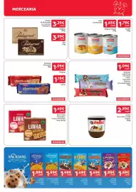 Folheto Amanhecer semana 36 Página 6: Argolinhas chocolate leite/branco/negro €1,09, Bolachas shortcake original €1,09