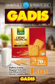 Folleto Gadis semana 36 Página 1: Gullón galleta creme tropical €1,04