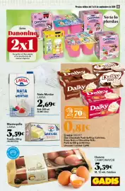 Folleto Gadis semana 36 Página 15: Huevos Campomayor €3,39, Larsa nata para montar €2,69