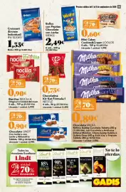 Folleto Gadis semana 36 Página 19: Chocolate LINDT €0,90, Ifa eliges croissant €1,35