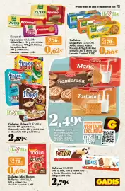 Folleto Gadis semana 36 Página 21: Gullón Digestive €0,66, Karamel Speculoos GULLÓN €0,62