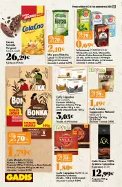 Folleto Gadis semana 36 Página 22: Marcilla café cápsulas €1,80, Café Cápsulas IFA ELIGES €3,05