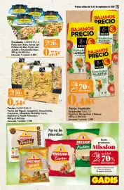 Folleto Gadis semana 36 Página 27: Gallo ensaladas pajaritas margaritas plumas €0,48