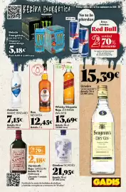 Folleto Gadis semana 36 Página 35: Nordés Gin €21,95, Vermouth Rojo Sanson €2,18
