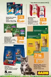 Folleto Gadis semana 36 Página 39: Ultima Fit&Delicious Esterilizados €0,90, Felix Snack Gato Líquido Deli Moments €0,60
