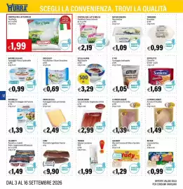Volantino Hurrà Pagina 12: Mozzarelline Natura Sincera €1,09, Formaggio Grattugiato E' PIÙ €1,05