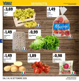 Volantino Hurrà Pagina 8: Funghi affettati €1,49, Patate pasta gialla €1,49