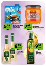 Groszek gazetka | Supermarket Strona 31: Konfitura brzoskwiwiowa MK €7,95, Mleko Gostyńskie Zagęszczone Niesłodzone €5,49