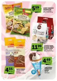 ABC gazetka | Minimarket Strona 15: Lody Topmilker Rożek €4,49, Cukierki Wawel Trufle w czekoladzie €11,99