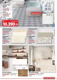 Bauhaus akciós újság Oldal 21: Falicszempe Cement €5.390,00, Falicszempe Crepito €8.690,00