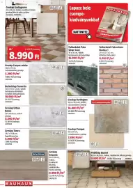 Bauhaus akciós újság Oldal 6: Pala Silver Grey €16.990,00, Fabrostone rustica 1 €8.590,00