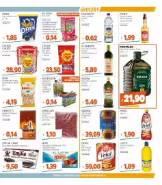 Volantino Stop&Shop Pagina 11: Emilia cioccolato fondente €9,50, Sagra olio extra vergine di oliva classico €5,49