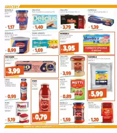 Volantino Stop&Shop Pagina 12: Tonno in olio di oliva Mare Aperto €1,69, Ragù alla SalsICCia Barilla €1,59