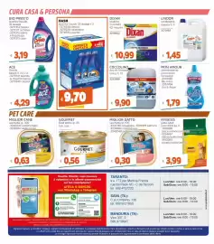 Volantino Stop&Shop Pagina 24: Purina Gourmet €0,56, Dash lavatrice liquido €9,70