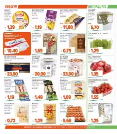 Volantino Stop&Shop Pagina 6: Uva bianca vittoria €1,29, Latteria Mantova Grana Padano D.O.P. €11,80