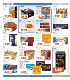 Volantino Stop&Shop Pagina 8: Ciocco Magia Balconi €1,25, Sigel dessert gelato vaschetta €5,99
