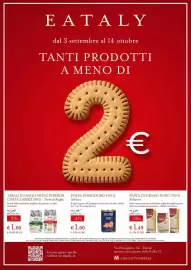Volantino Eataly Pagina 1: Polpa pomodoro Afeltra €1,00, Pasta di grano duro Felicetti €1,49