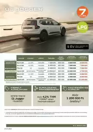Dacia akciós újság | Jogger Oldal 2
