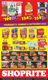 Shoprite catalogue Page 2: Champion Samp White Star Super Maize Meal Sasko Cake Wheat Flour €190,00