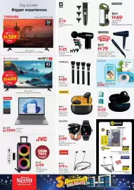 Nesto catalogue Page 10: Big screen. Bigger experiences TOSHIBA Vidaa | HD | Wi-Fi | USB 32 G GEEPAS Đ.35 #19 ماكينة حلاقة