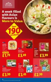 Lidl leaflet week 37 Page 10: Vitasia mochi €3,45, Vitasia gyoza €2,99